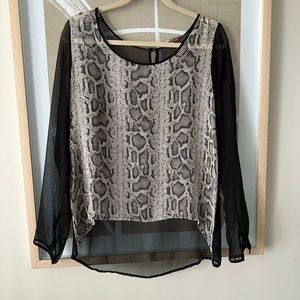 CHARLIE JADE silk  blouse